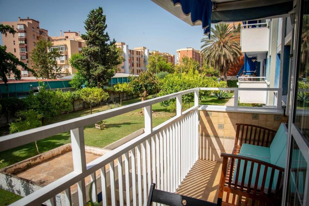Appartamento Piso Con Jardin Málaga Esterno foto