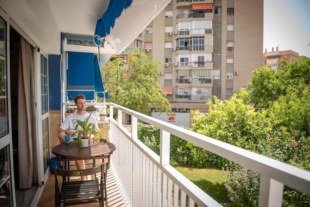 Appartamento Piso Con Jardin Málaga Esterno foto