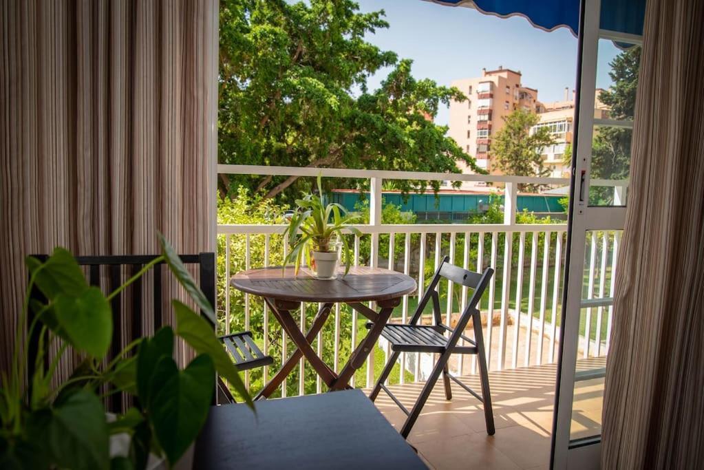 Appartamento Piso Con Jardin Málaga Esterno foto